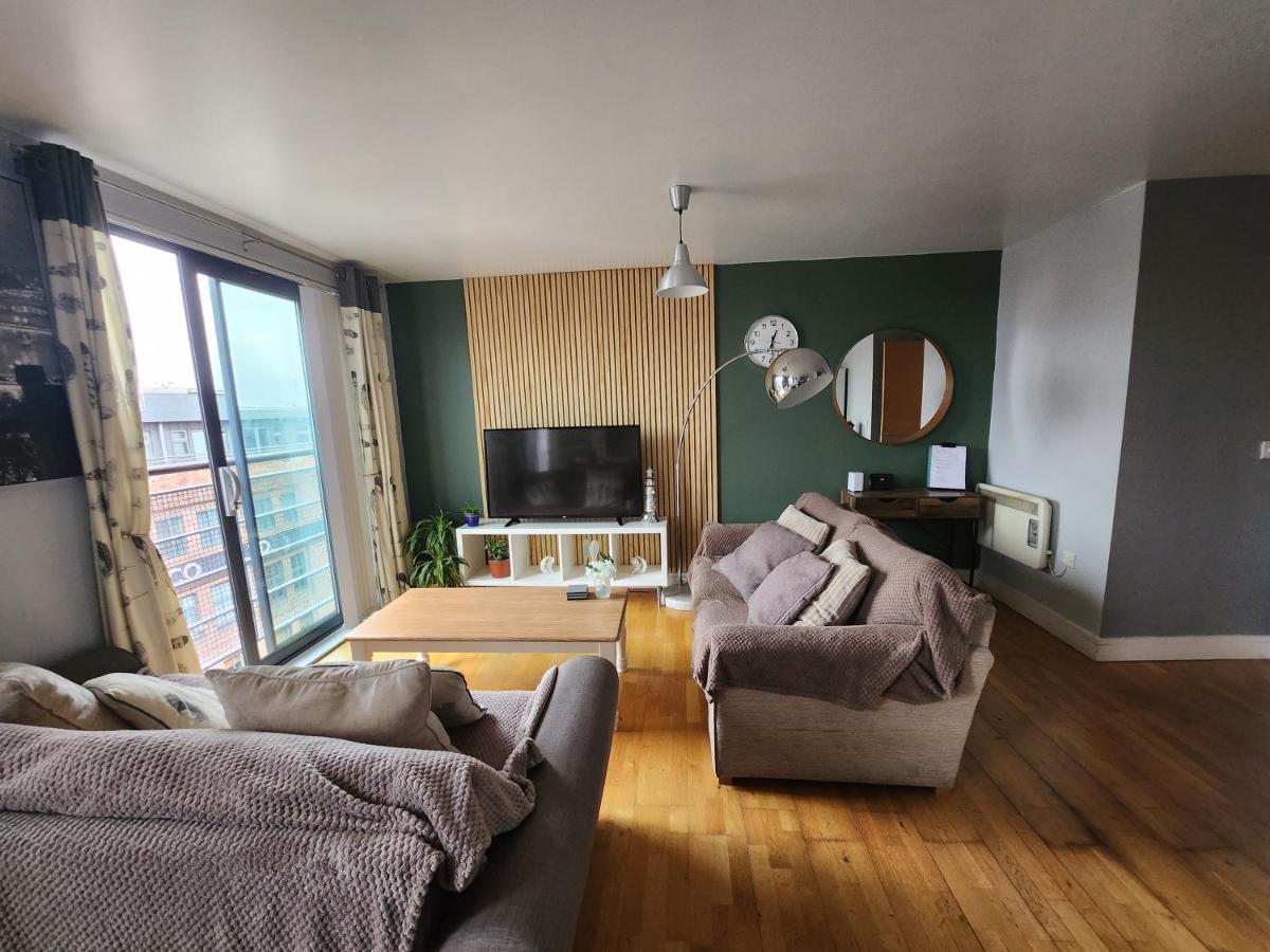 Modern Central Penthouse - 1 Secureparking リヴァプール エクステリア 写真