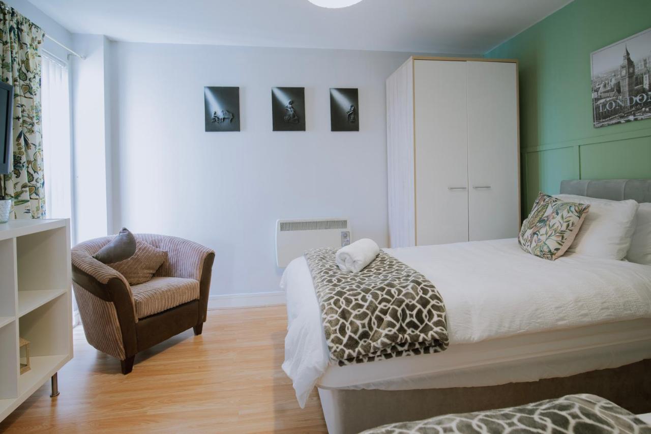 Modern Central Penthouse - 1 Secureparking リヴァプール エクステリア 写真